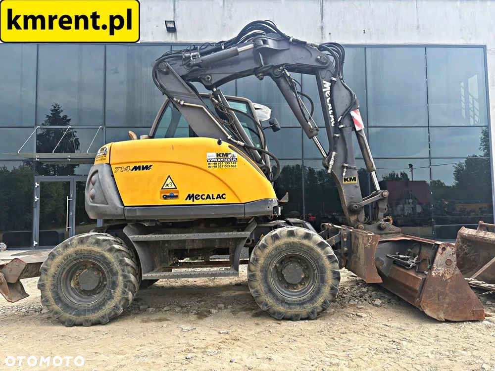 Mecalac 714 MW KOPARKA KOŁOWA 2012r. | MECALAC 12 MTX MXT 15 9 11 VOLVO 140 JCB 145 CAT 313 LIEBHERR 910 914 - 25