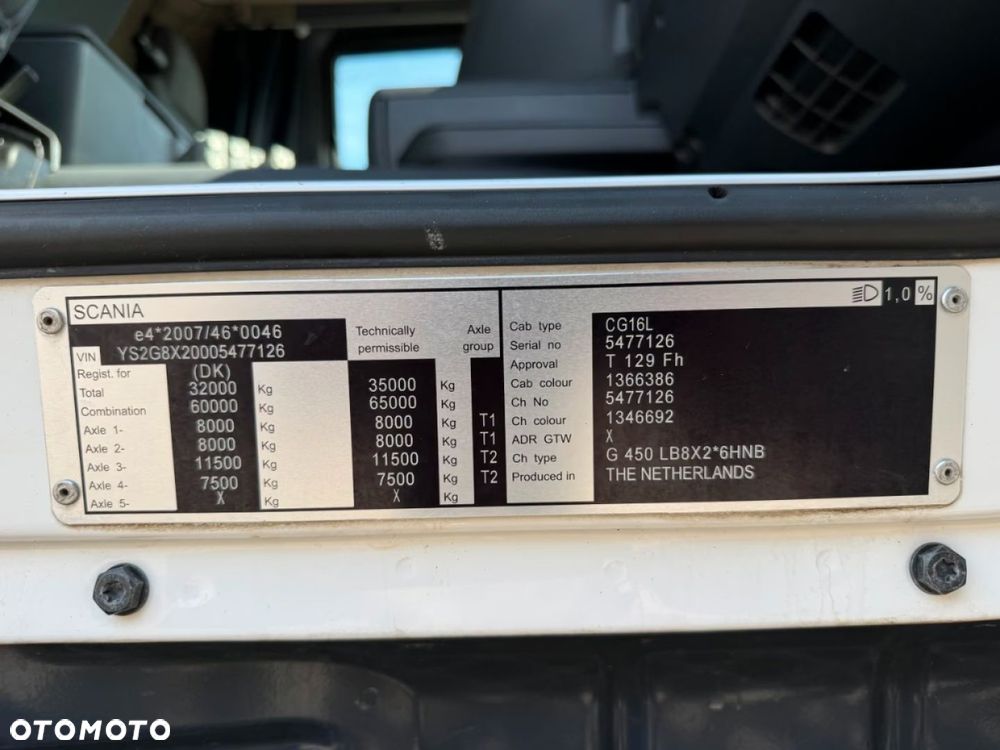 Scania G450 HMF 2620 K5 - 12