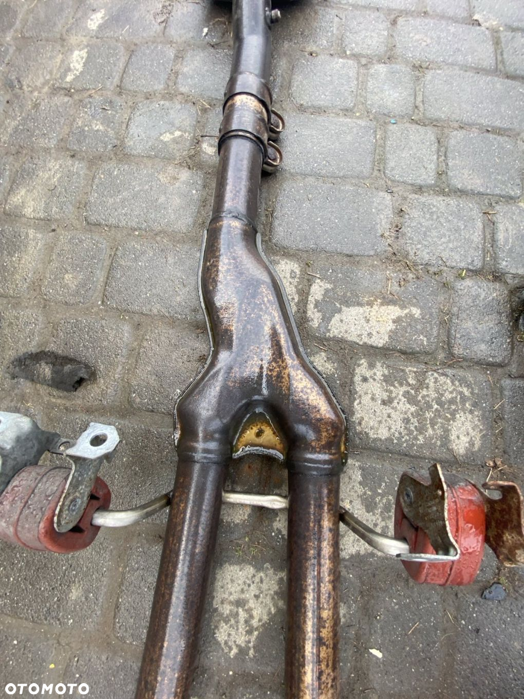 ORYGINALNY KOMPLETNY WYDECH TŁUMIKI BEZ KATA 2.7 3.0 TDI Audi A6 C6, Audi A6 C6 LIFT 4F0 253 611 AA - 7