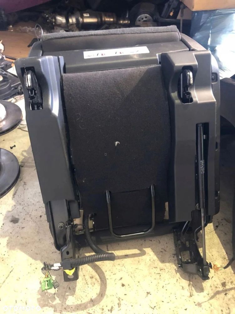 FOTELE KANAPA TYŁ SKÓRA AUDI Q7 4M 7-OSOBOWE GRZANE - 9