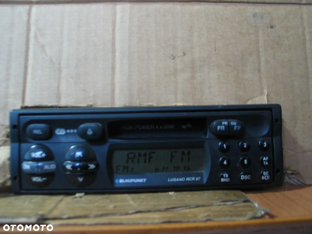 radio radioodtwarzacz blaupunkt lugano RCR 87 klasyk zabytek