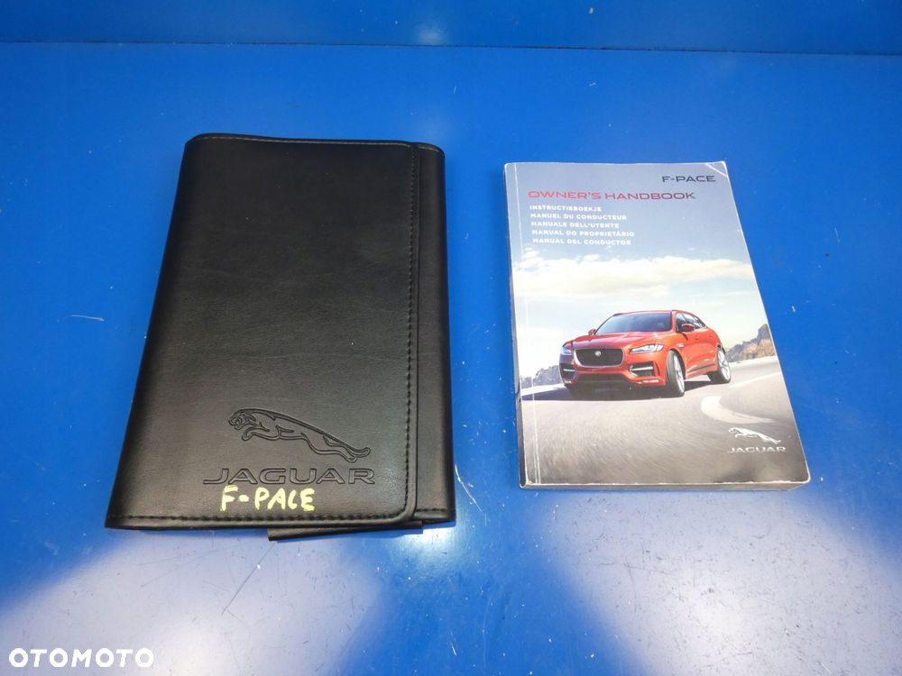 JAGUAR F-PACE X761 KSIĄŻKI SERWISOWE INSTRUKCJA OBSŁUGI ETUI WERS ANGIELSKA - 2