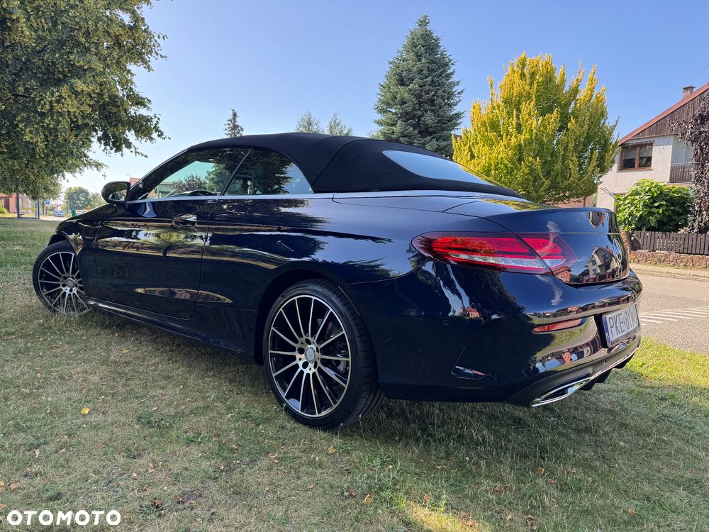 Mercedes-Benz Klasa C 220 d Cabrio 9G-TRONIC AMG Line Plus - 9