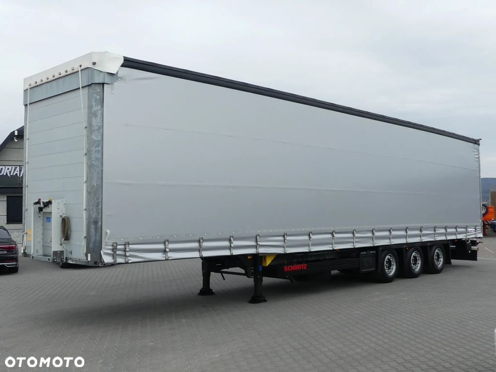 Schmitz Cargobull FIRANKA / MEGA / IDEALNY STAN / OŚ PODNOSZONA / - 2