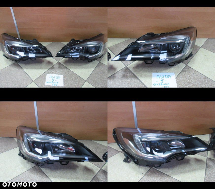 Lampa lampy przód Opel ASTRA K 5 LED SOCZEWKA - 1