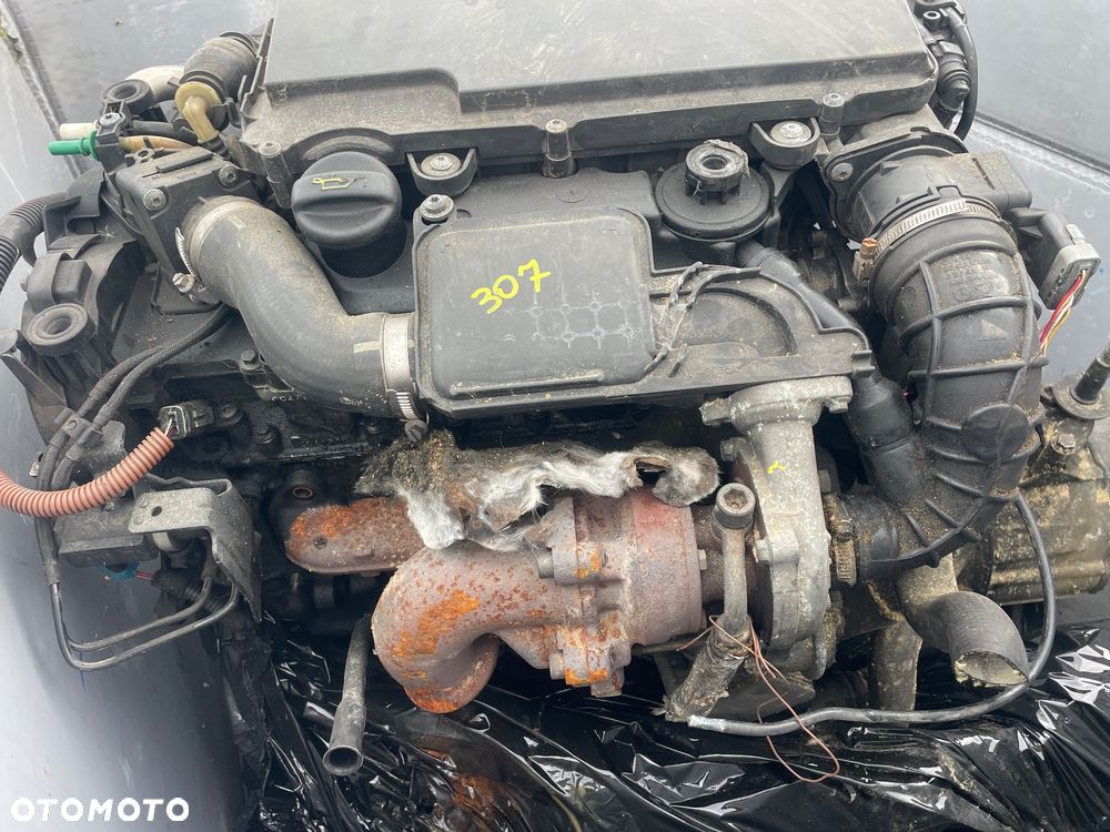 Kompletny silnik Peugeot 207 307 1,4HDI 8HZ - 4