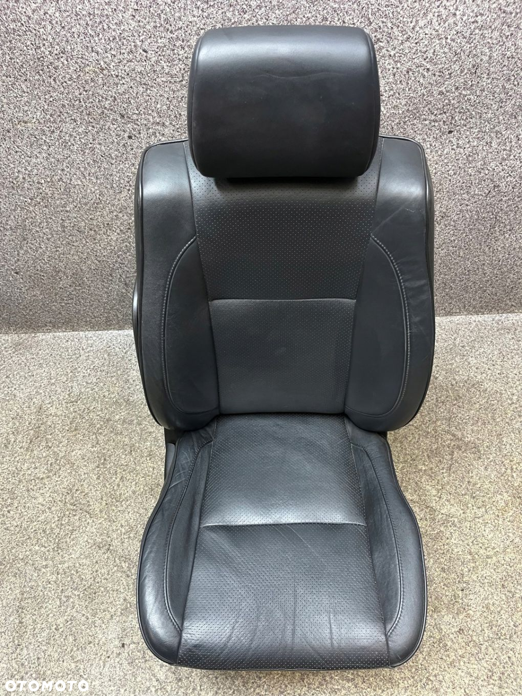 Fotel pasazera prawy przod przedni grzany skora LIFT Grand Vitara 2 II 5D - 3