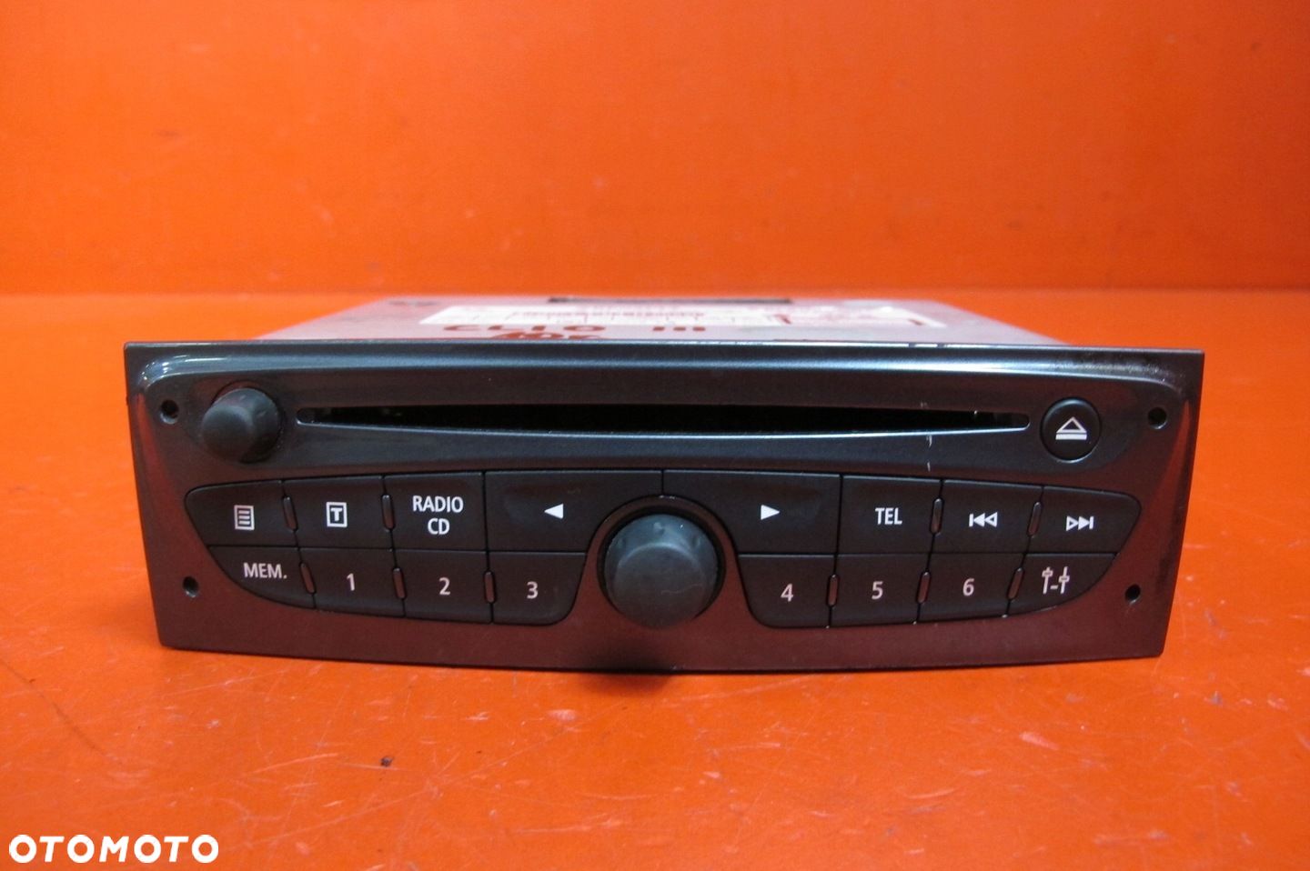 RENAULT CLIO 3 III LIFT RADIO CD RADIOODTWARZACZ Z KODEM 281157453R - 1