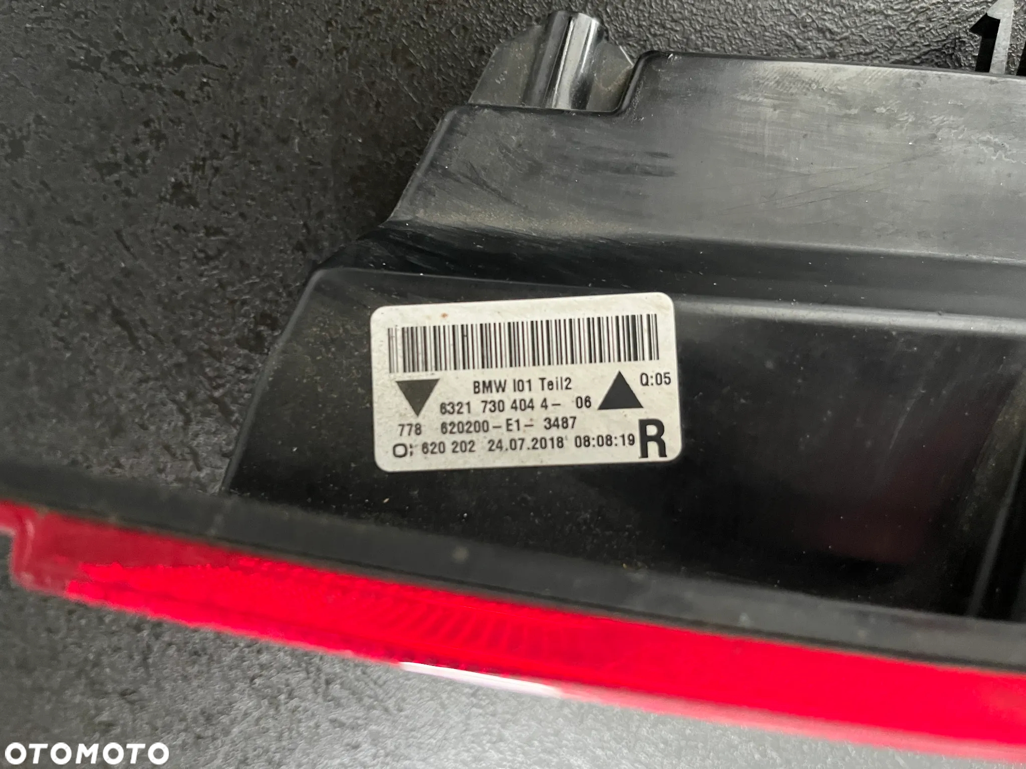 LAMPA TYŁ PRAWA BMW I3 (I01) 2018R  63217304044 - 3