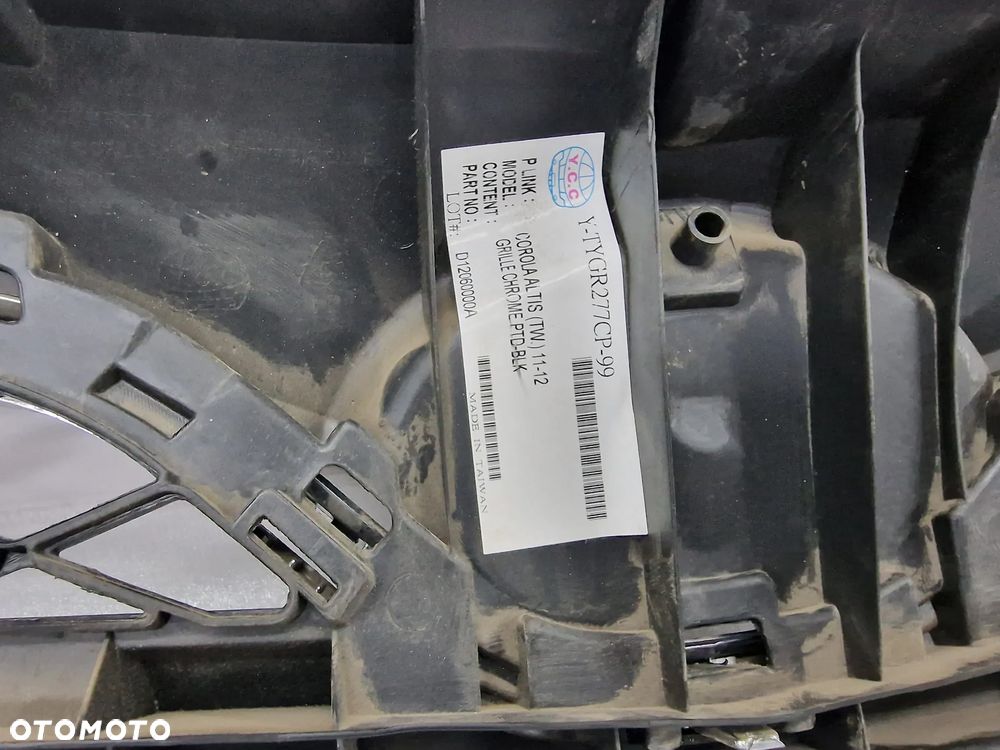 TOYOTA COROLLA USA 11- ATRAPA / GRILL PRZEDNI PRZÓD W CHROMIE , NR 53100-02410 , NR AUKCJI GL91 - 13
