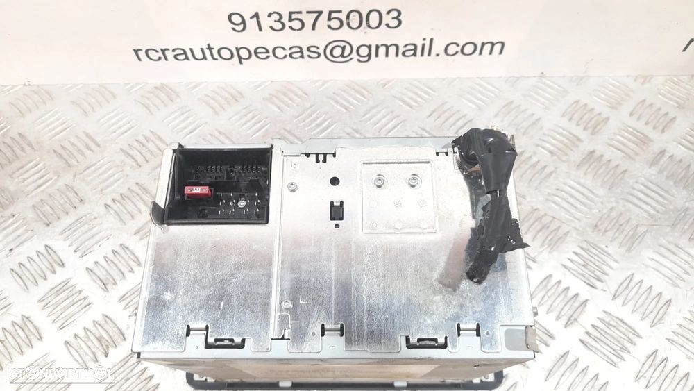 RADIO AUTORADIO LEITOR CD AUDI A3 8P 8P0035186S 8P0035186 CONCERT DISPLAY COMANDOS COMUTADOR PAINEL CONTROLO COMUNICAÇÃO - 5