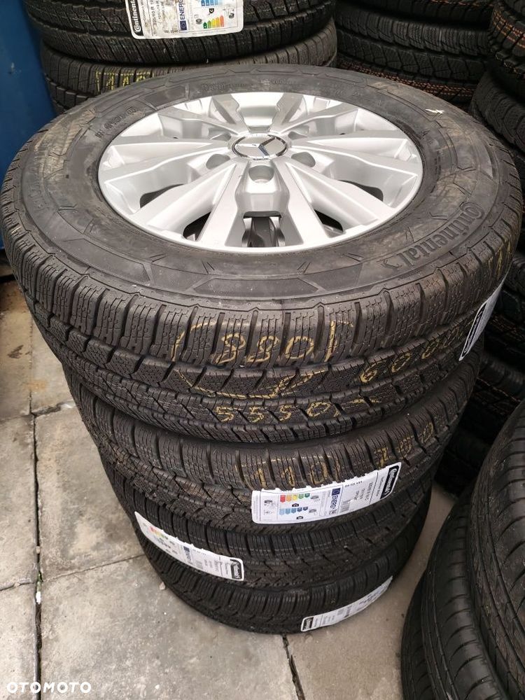 Nowe koła aluminiowe zimowe 235/65/16c Continental Mercedes sprinter 6x130 2025r - 3