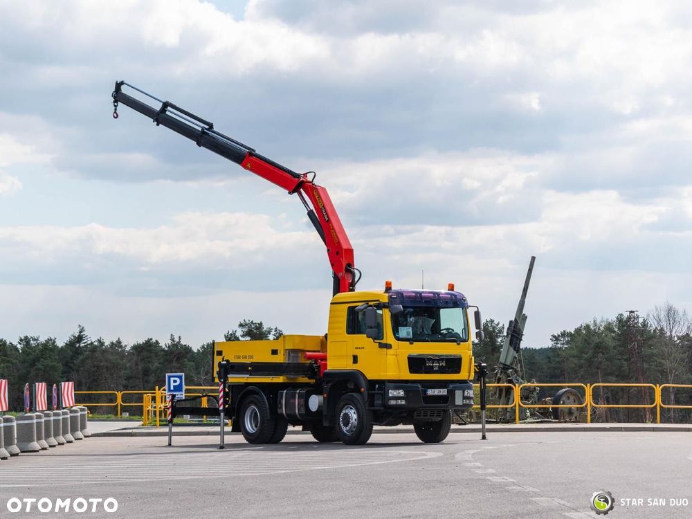 MAN TGM 18.340 4x4 Palfinger PK 23500 HDS Żuraw - 4