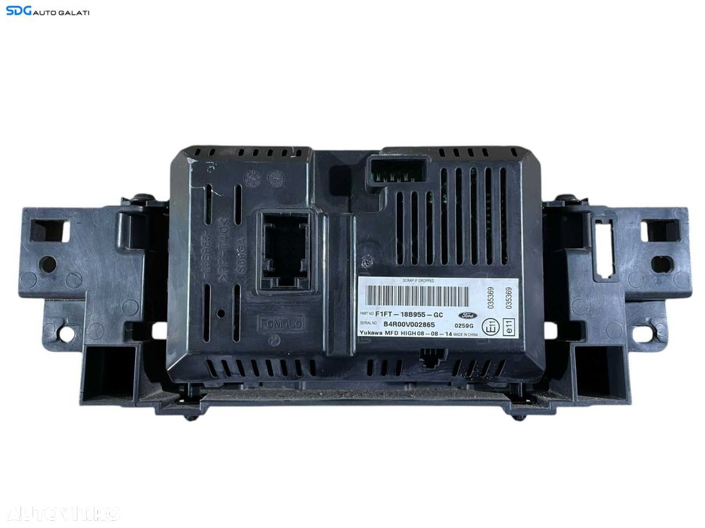 Display Afisaj Ecran Bord Navigatie Ford Focus 3 2010 - 2015 Cod F1FT-18B955-GC [LR0219] - 3
