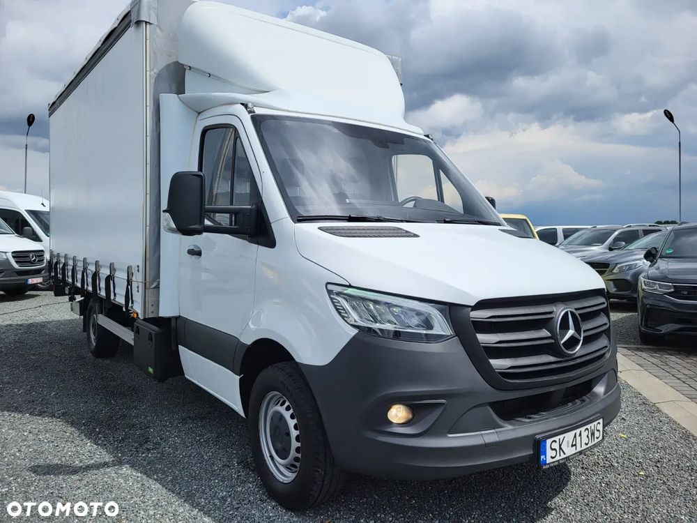 Mercedes-Benz SPRINTER 907 319 - MAXI- SKRZYNIA 4,50M+WINDA-SALON POLSKA - 26