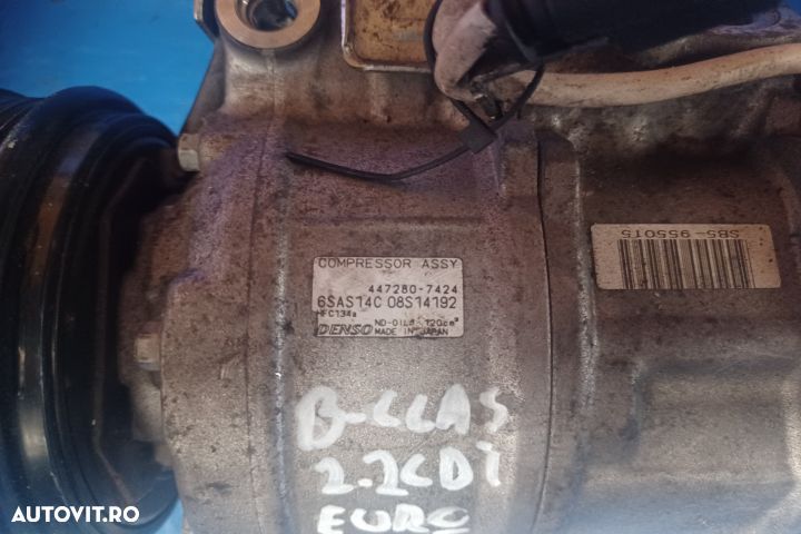 Compresor AC 4472807424 6SAS14C 08S14192 A0038304460 4471606378 MX125 - 2