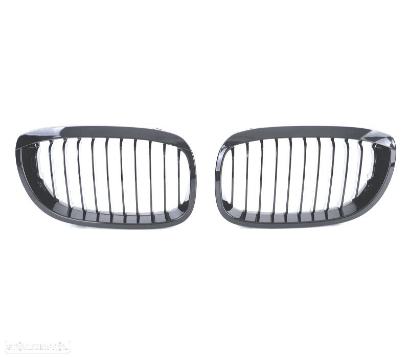 GRELHAS BMW E46 COUPE CABRIO 03-06 PRETO BRILHANTE - 4