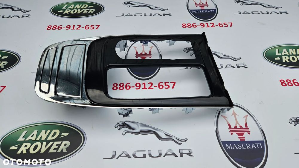 Jaguar XJ 351 LIFT 2015- Ramka podłokietnika Dekor środkowy konsoli AW93-14862-BH