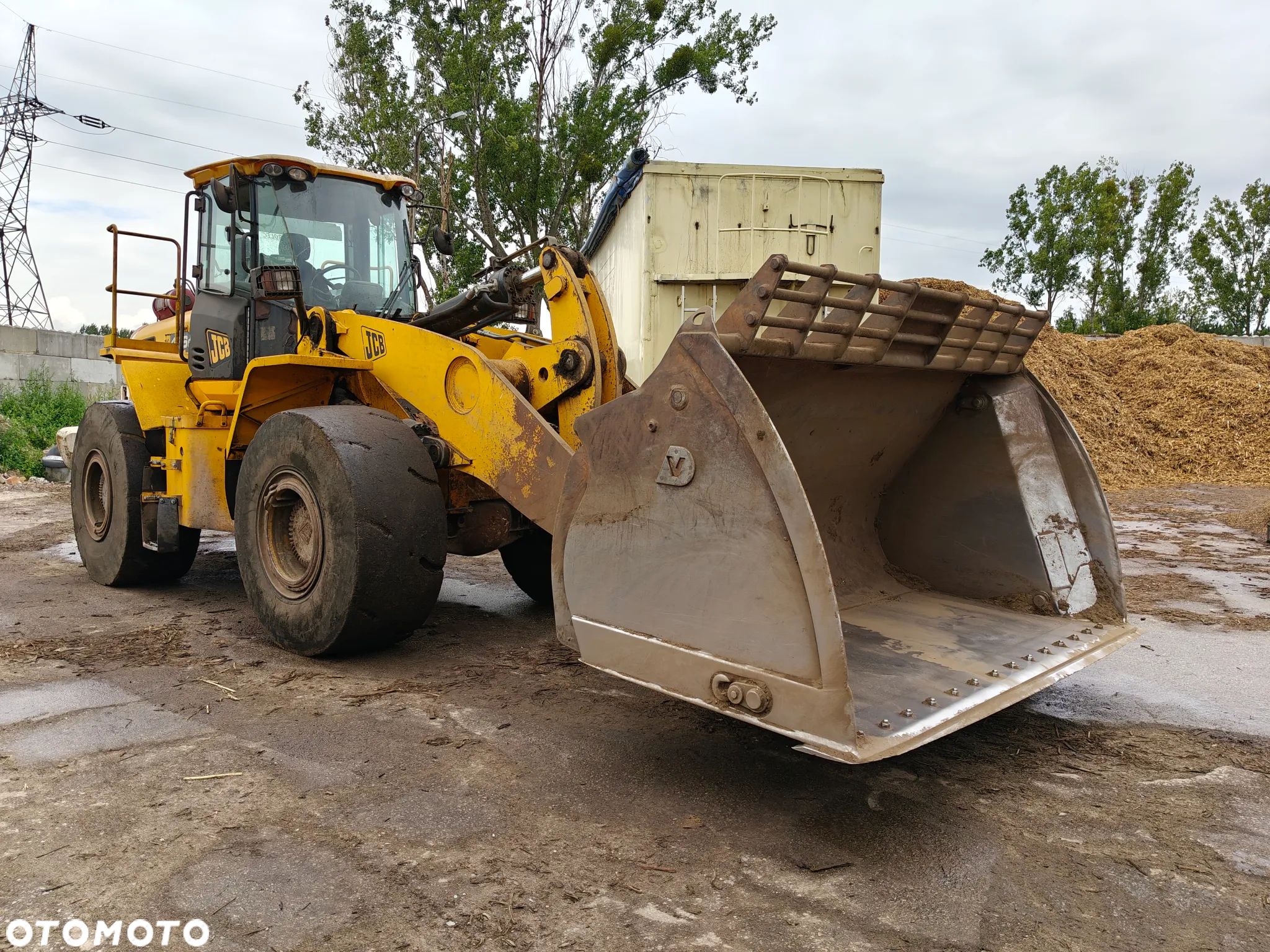 ŁADOWARKA CZOŁOWA KOŁOWA PRZEGUBOWA JCB 456 E 2009 Łyżka Wysokiego Wysypu - 1