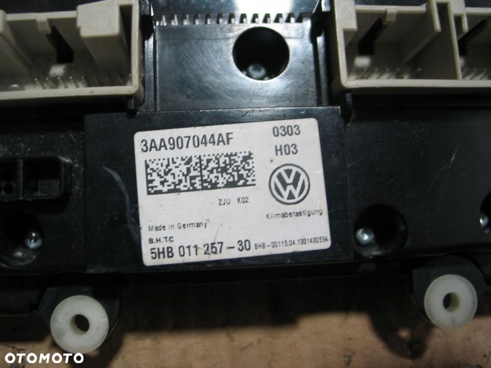 panel klimatyzacji nawiewu vw passat CC B7 3AA - 8