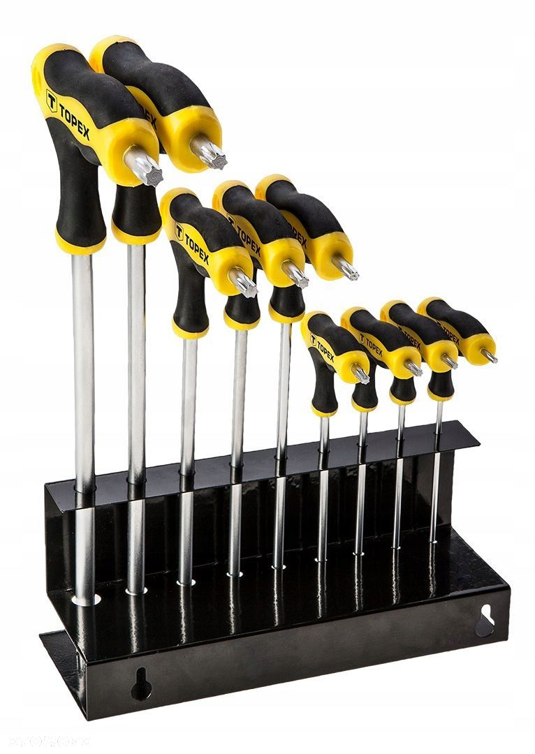 KLUCZE TORX TYPU T T10-T50, 9SZT, TOPEX 35D964 - 2