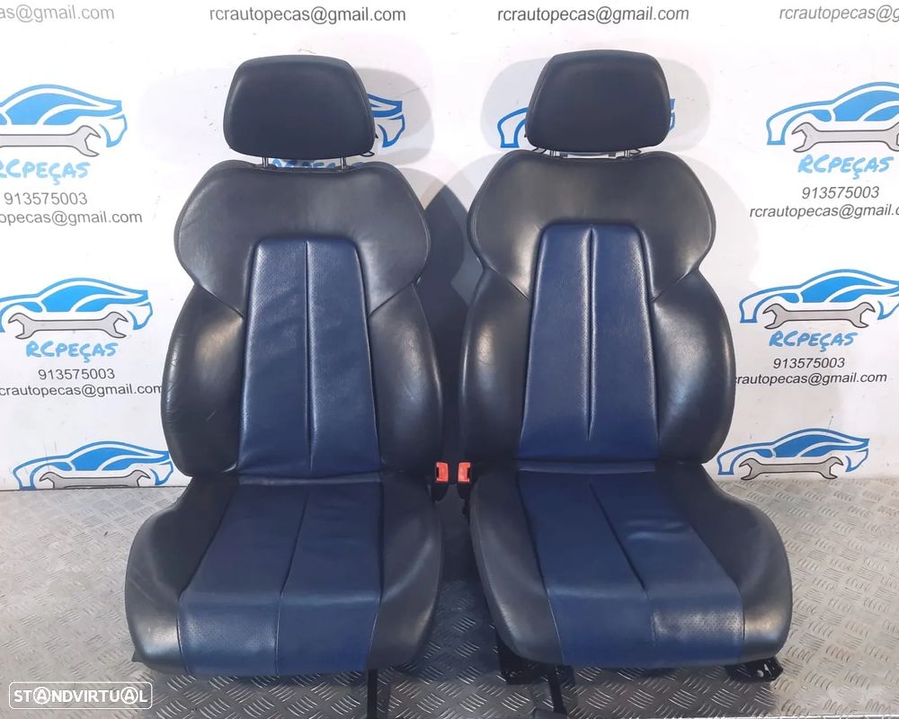 BANCO BANCOS MERCEDES BENZ CLASS SLK R170 A1719103530 1719103530 PELE FRENTE FRONTAL ORIGINAIS - 1