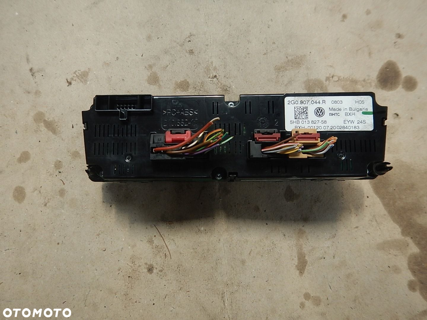 PANEL KLIMATYZACJI VW POLO VI 2G0907044R - 2