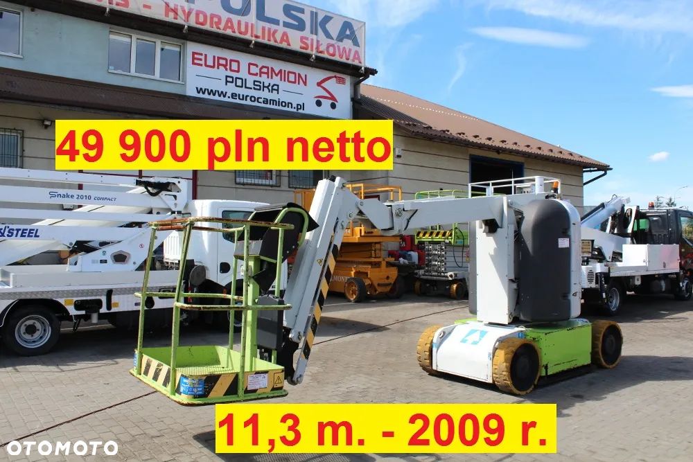 Genie koszowy zwyżka terenowy 4x4 16 m 17 m 18 m 20 m 21 m - 9