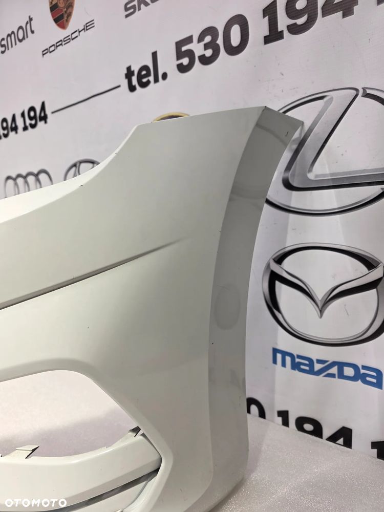 VW SPORTSVAN 510 LIFT 16- ZDERZAK PRZEDNI PRZÓD ŁADNY KOLOR BIAŁY ZWYKŁY NA SPRYSKI + 4xPDC + KRATKA ŚRODKOWA , NR 510807221M , NR AUKCJI NZ1737 - 5