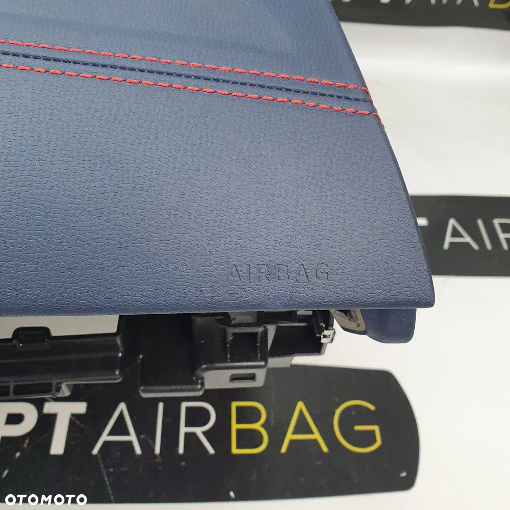VW ID 4 ID4 GTX DESKA ROZDZIELCZA CZERWONA NITKA KONSOLA KOKPIT PULPIT PODUSZKI AIRBAG AIR BAG PASY KIT SET - 5