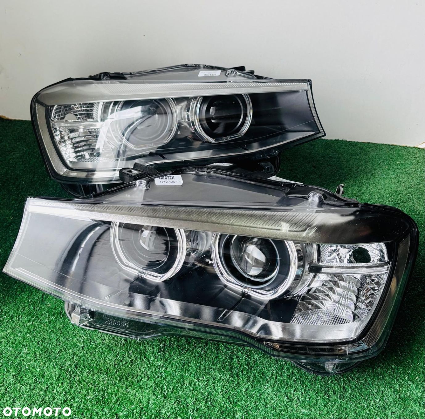 LAMPY PRZEDNIE REFLEKTORY BMW F25 X3 X4 LIFT BI XENON NIESKRĘTNY DEMONTAŻ - 1