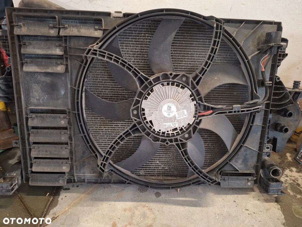 KOMPLET CHŁODNIC WENTYLATOR VW TRANSPORTER T6 7E0121205F - 1