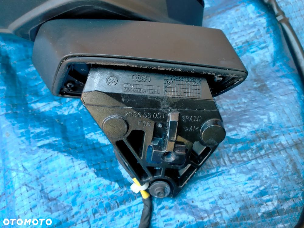 Audi Q7 SQ7 4M Lusterko Lewe LC9X Chrom / Fotochrom 12 Pin Pinów / Side Assist / Asystent / EUROPA - 6