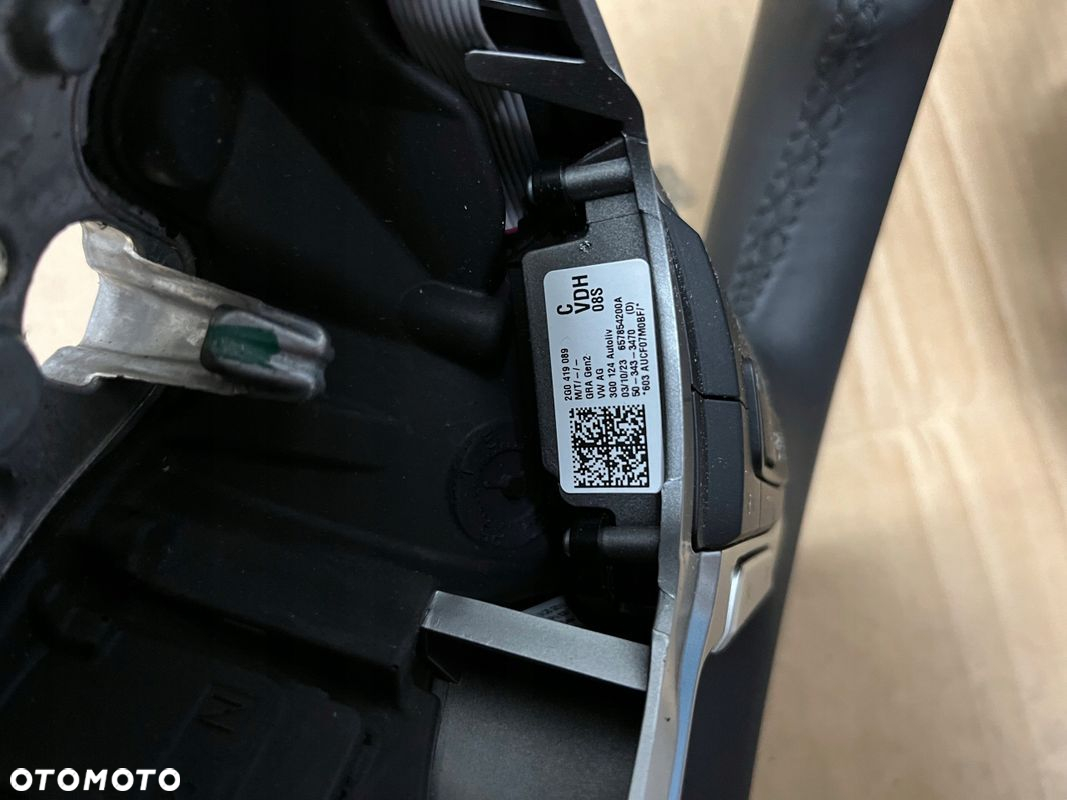 KIEROWNICA VW T7 MULTIVAN T7 MULTIFUNKCJA DSG SKÓRA AIRBAG - 4