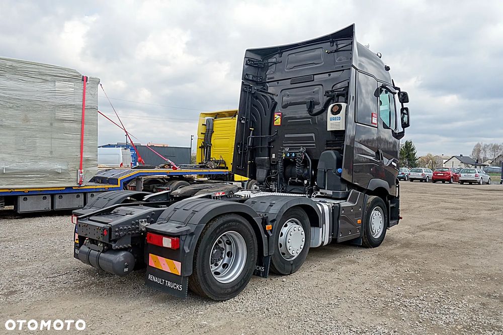 Renault GAMA T520 PUSCHER DMC 70T OŚ SKRĘTNA PODNOSZONA WYSOKA KABINA ALUFELGI KLIMA POSTOJOWA - 3