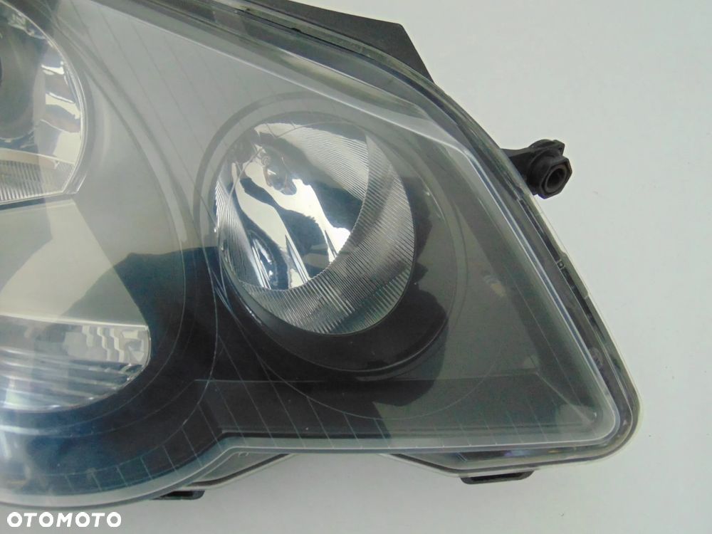 ORYGINAŁ lampa przednia przód lewa prawa czarna VW Volkswagen Polo 4 IV 9N FL lift 05-09r - 5