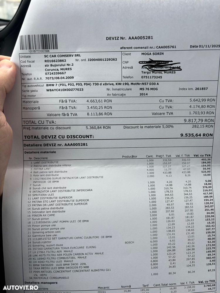 BMW Seria 7 730d xDrive - 23