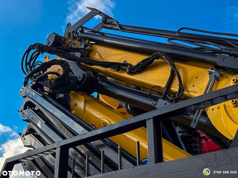 Volvo FMX 500 8x2 Effer 585 Fly Jib Wciągarka HDS Żuraw Crane - 27