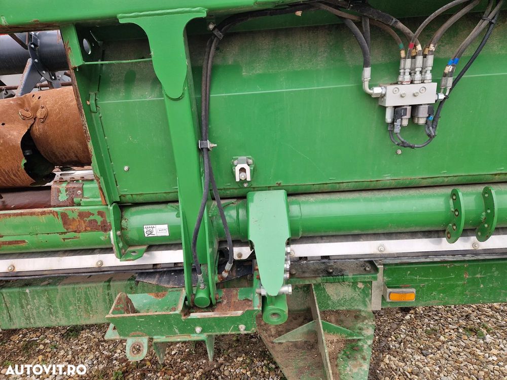 John Deere 630X HEADER PAIOASE si CARUCIOR TRANSPORT  ZURN SWW500-630X - 14