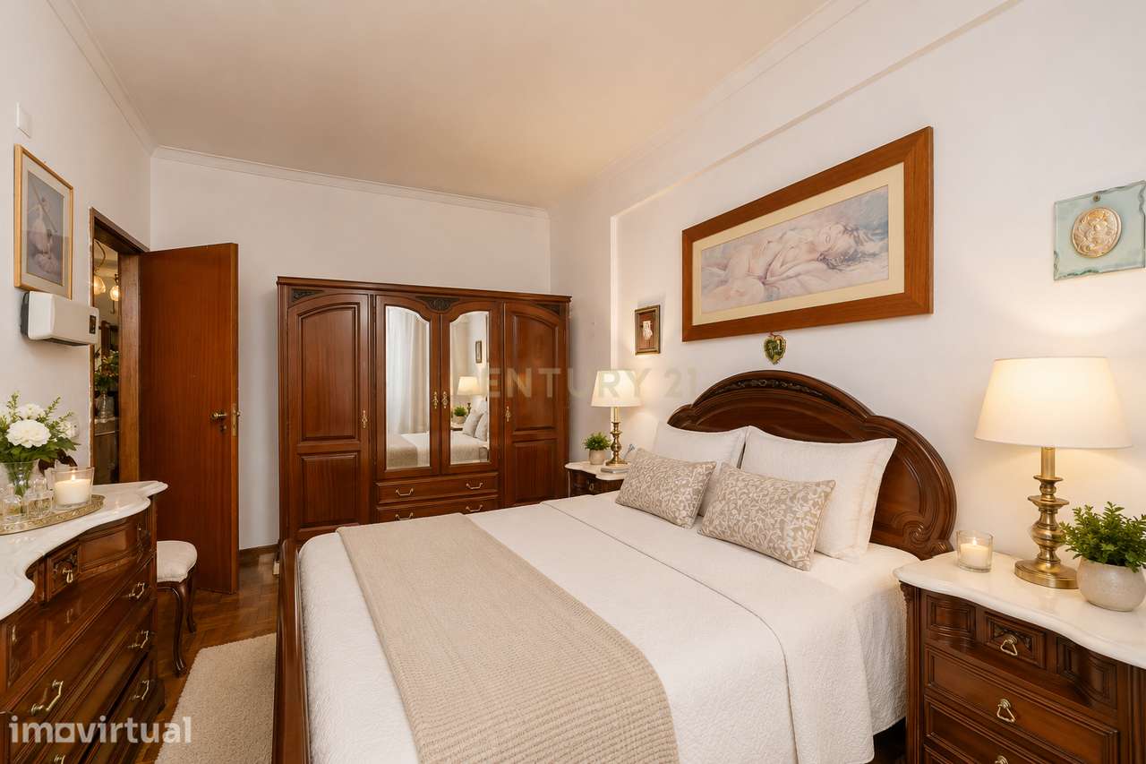 Apartamento T2 em Setúbal com Vista para a Cidade e Montanha - Grande imagem: 3/21