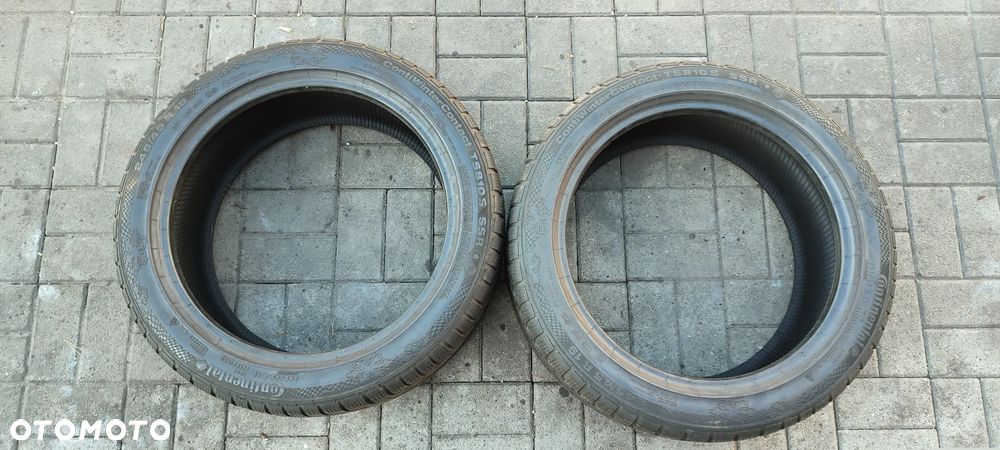 OPONY ZIMOWE 245/45R19 CONTINENTAL CONTIWINTER CONTACT TS810 SSR RSC (3710) ZIMA 5 mm PARA 2 SZTUKI - 2