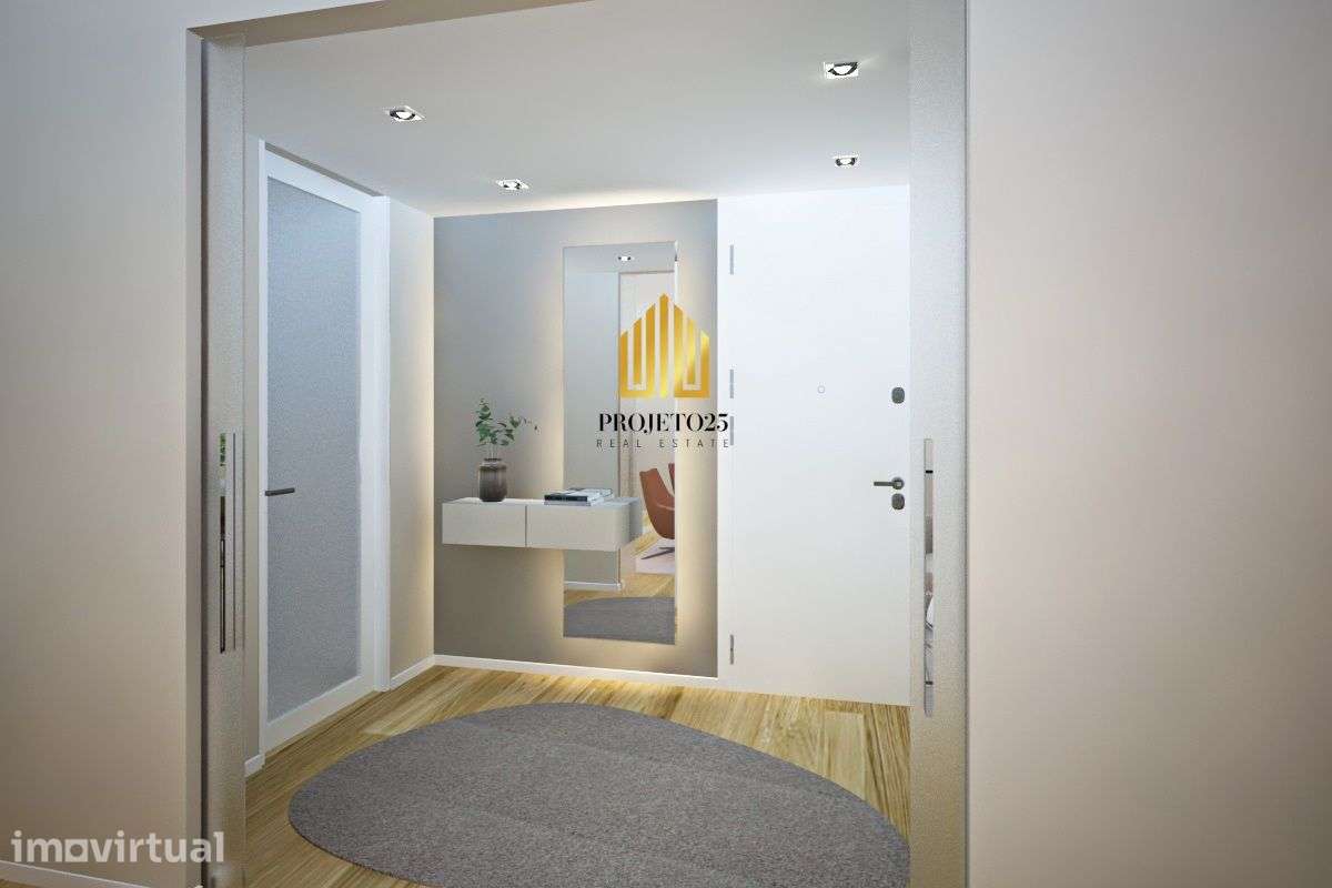Apartamento T3 Novo C/ Terraço + Varanda, Gar 2 Carros, Centro da Maia - Grande imagem: 2/21