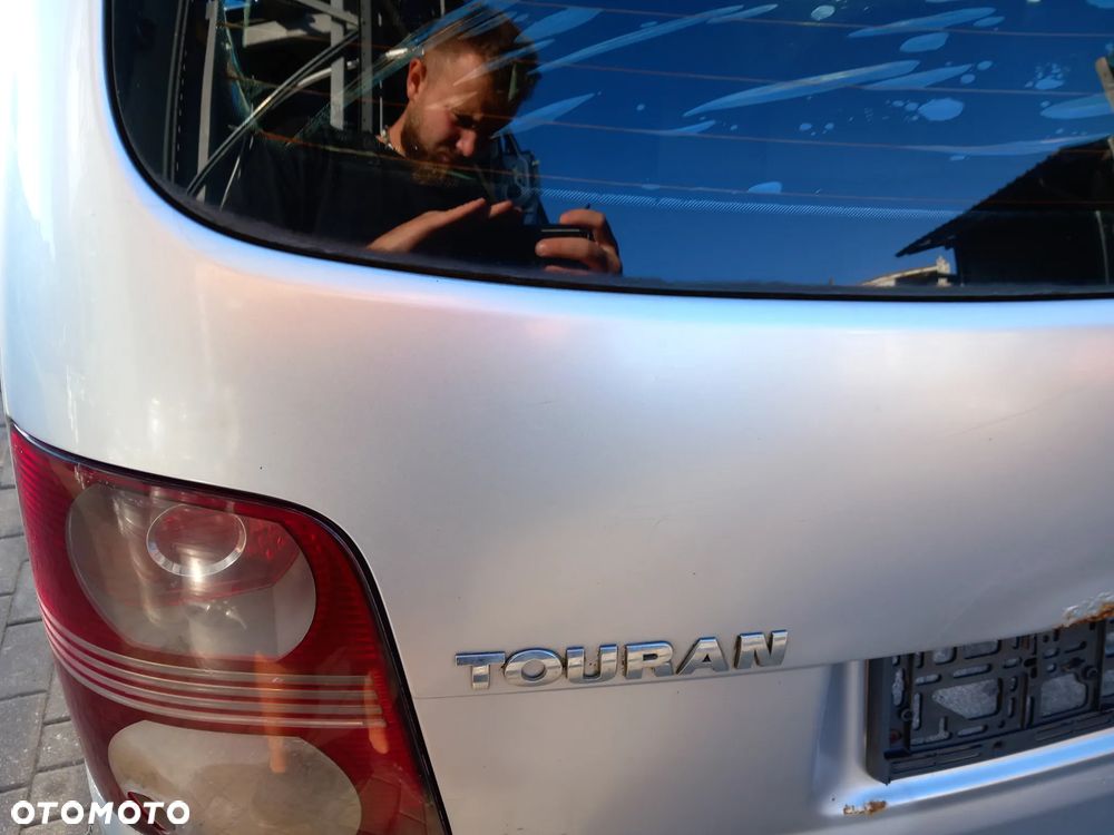 VW TOURAN I LIFT KLAPA BAGAŻNIKA TYLNA TYŁ KOLOR: LA7W - 4