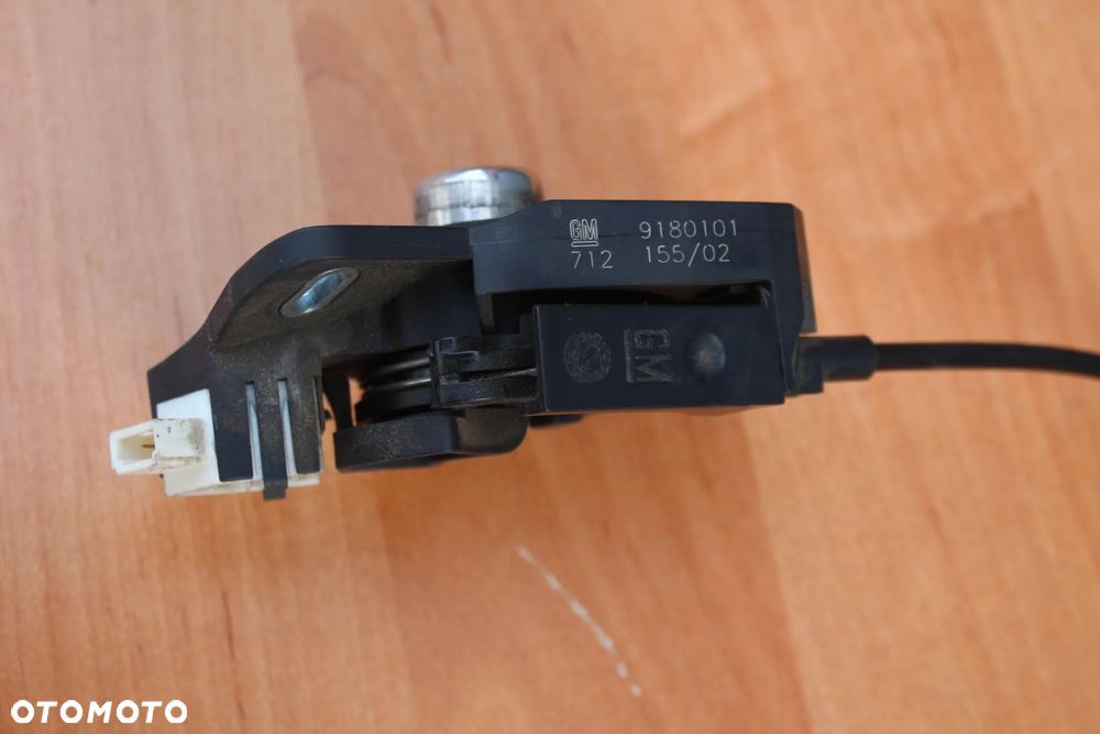 ZAMEK KLAPY BAGAŻNIKA MECHANIZM OPEL VECTRA C SEDAN 09180104, 99906665, 9180101 - 3