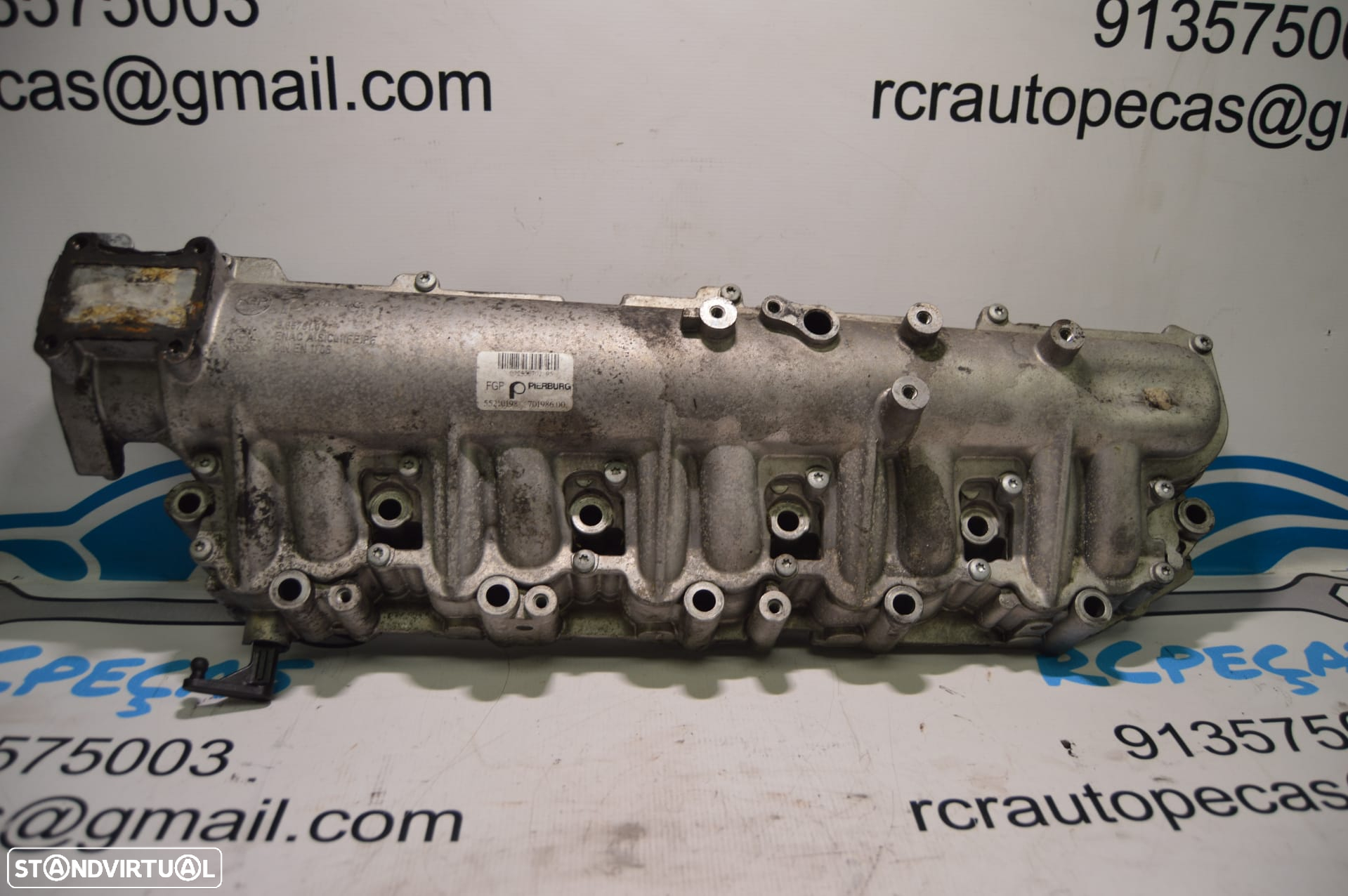 COLETOR ADMISSÃO PIERBURG 55210198 70198600 55202863 26575209 55210197 20375801 ALFA ROMEO 159 939 2.4 JTDM 200CV 939A3000 OPEL INSIGNIA A FIAT BRAVO II 2 MK2 - 3