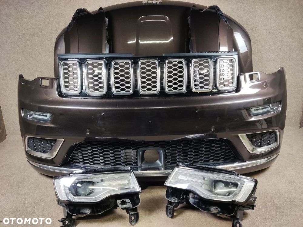 JEEP GRAND CHEROKEE WK2 16-21r Maska Błotnik Zderzak Lampa - 1