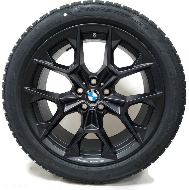 19 Zimowe ORYGINALNE BMW 5 G60 G61 942 M Pakiet Performance Nowe - 1