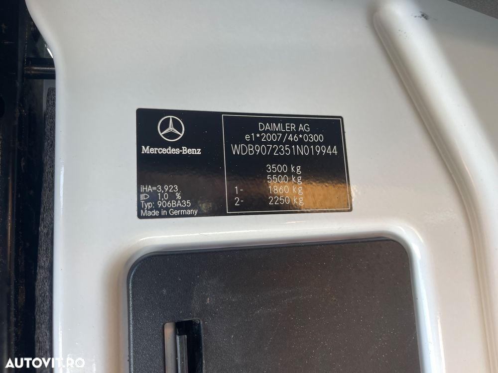 Mercedes-Benz Sprinter Doka 314  2.2CDI  6LOCURI - 32