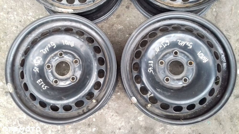 FELGI FELGA STALOWE VW AUDI 5x112 6Jx15 ET45 - 2