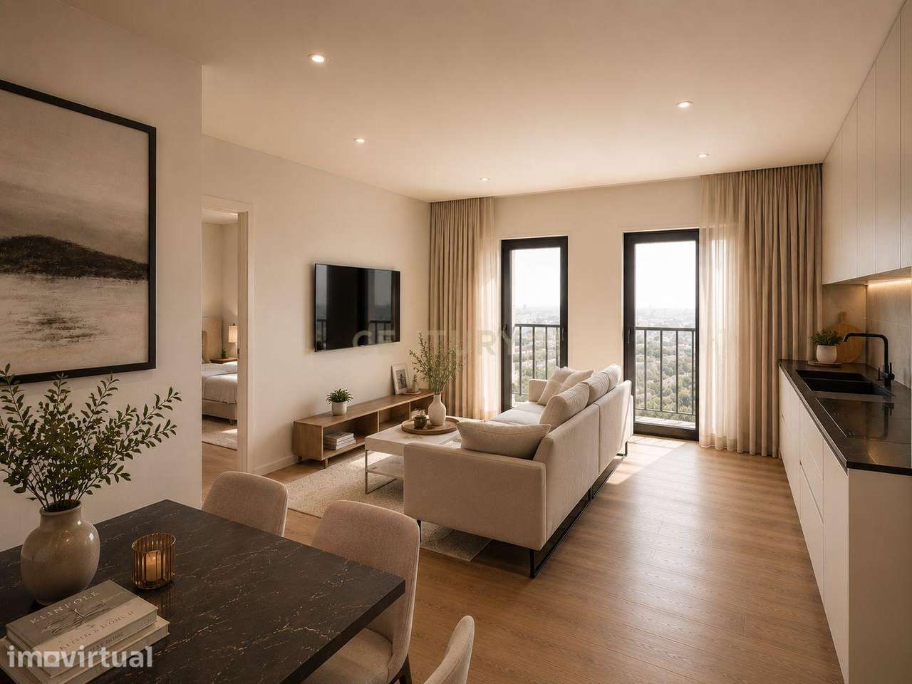 Urban Zambeze | T2 NOVO | Box 1 viatura | Varanda + Terraço | 2027 (Fr - Grande imagem: 5/24